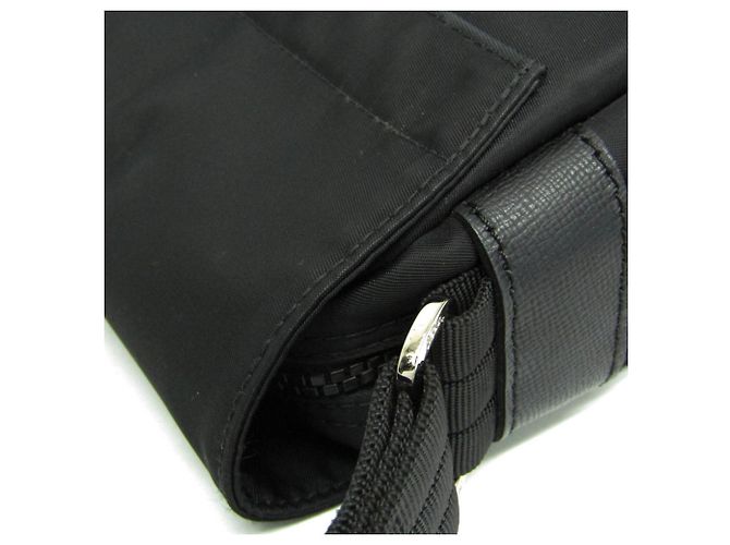 Borse a Spalla in Nylon Nero Longchamp - vista 5