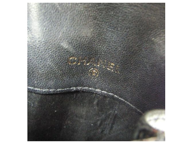 Piccole Borse Nere in Vernice Chanel Nero - vista 12