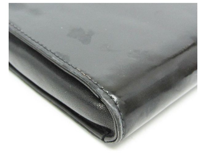 Piccole Borse Nere in Vernice Chanel Nero - vista 5