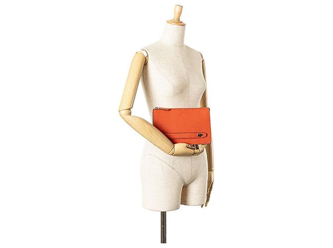 Fendi Selleria Leder Clutch Tasche - Ansicht 10