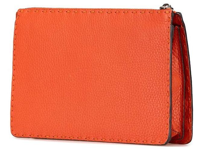 Fendi Selleria Leder Clutch Tasche - Ansicht 2