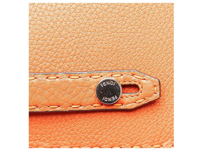 Fendi Selleria Leder Clutch Tasche - Ansicht 9