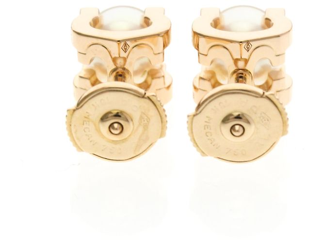 Juste un Clou Orecchini C De Cartier Perla Oro Rosa () Orecchini a Perno Oro Rosa - vista 3