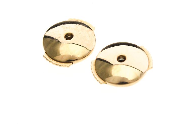 Juste un Clou Orecchini C De Cartier Perla Oro Rosa () Orecchini a Perno Oro Rosa - vista 8