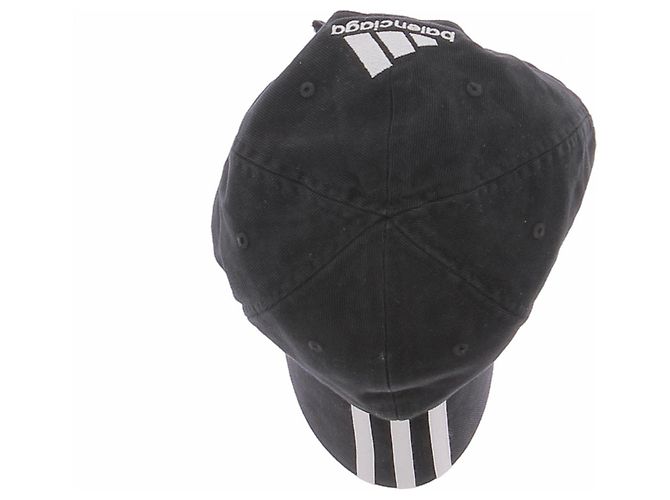 Autre Marque Cappellino in cotone nero BALENCIAGA x ADIDAS - vista 6
