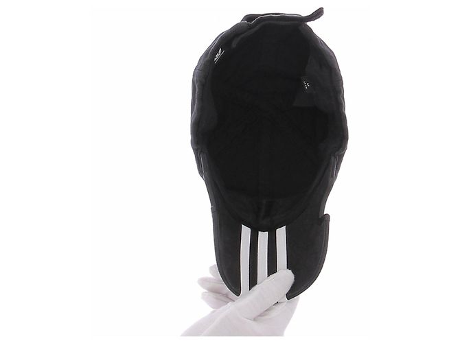 Autre Marque Cappellino in cotone nero BALENCIAGA x ADIDAS - vista 7