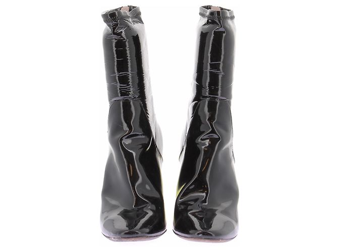 Dior Botas negras de cuero Negro - vista 4