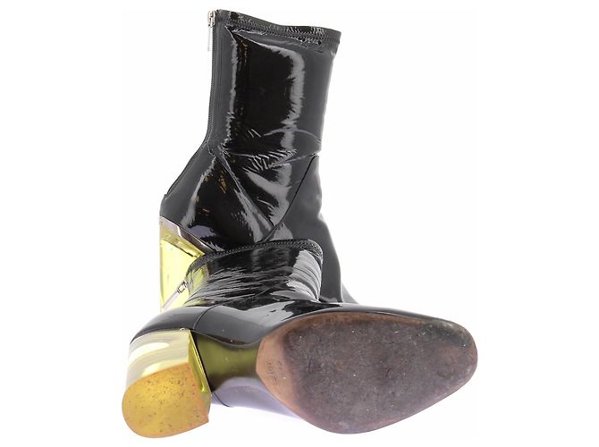 Dior Botas negras de cuero Negro - vista 7