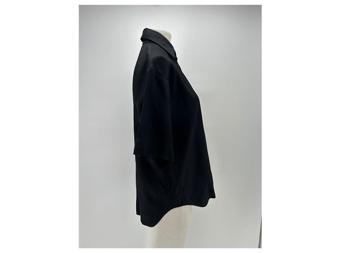 Autre Marque Camicia nera Moheli LOULOU DE SAISON Nero - vista 3