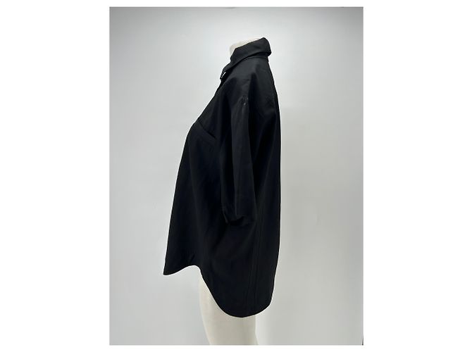 Autre Marque Camicia nera Moheli LOULOU DE SAISON Nero - vista 4