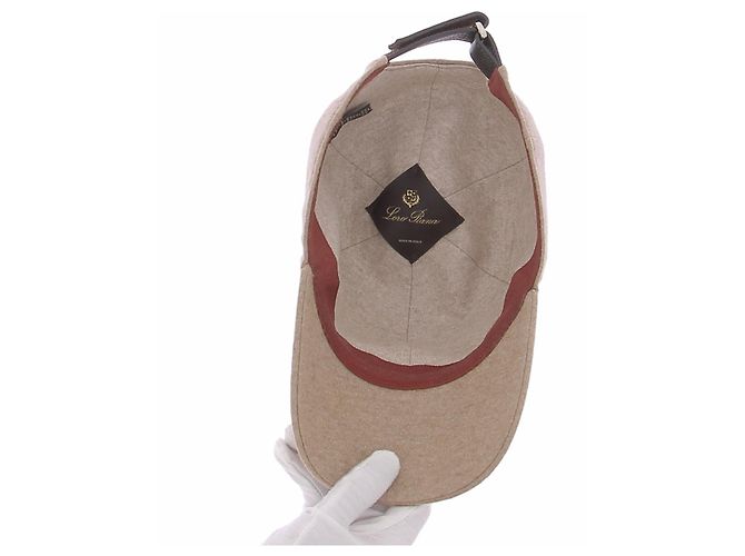 Loro Piana Beige Kaschmirmütze - Ansicht 6