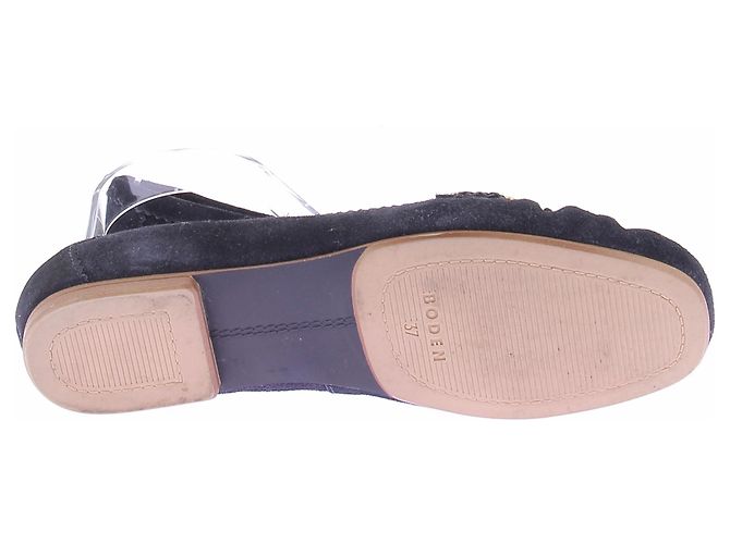 Johnnie Boden Mocassini marini in camoscio Blu navy - vista 7