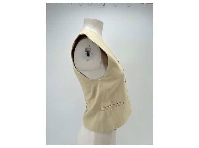 Autre Marque Blazer beige 'Arup' con lino - vista 3
