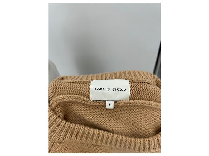 Autre Marque Jersey 'Bruzzi' beige de lana - vista 5