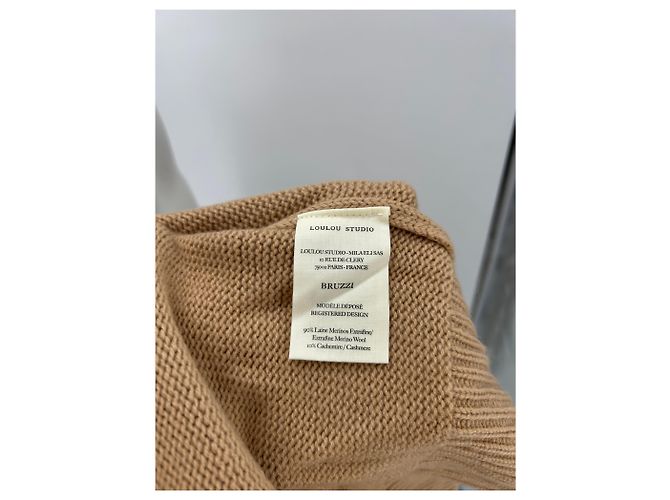 Autre Marque Jersey 'Bruzzi' beige de lana - vista 6