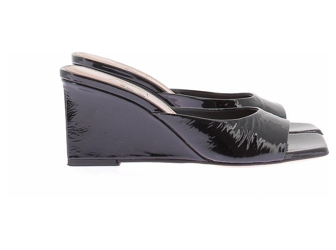 Mule Bruno Magli in vernice nera Nero - vista 2