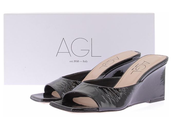 Mule Bruno Magli in vernice nera Nero - vista 8