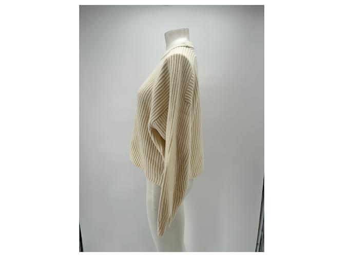 Autre Marque Creme Pullover "Carvi" aus Kaschmir Beige - Ansicht 4