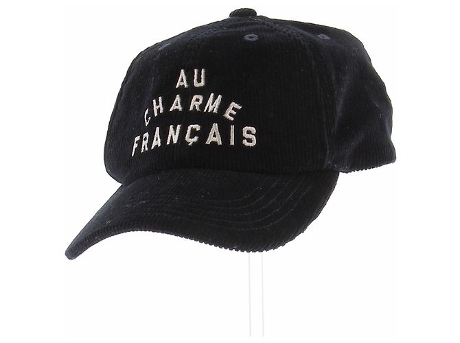Autre Marque Casquette marine Bleu Marine - vue 5