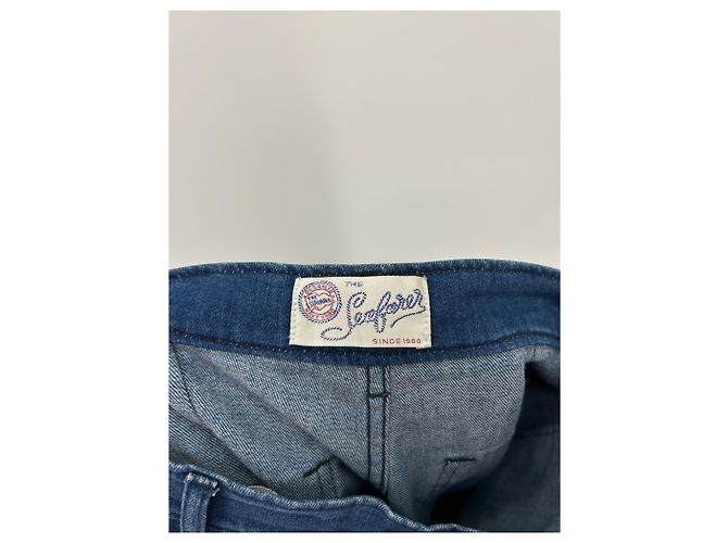 Autre Marque Blaue ausgestellte Jeans - Ansicht 3