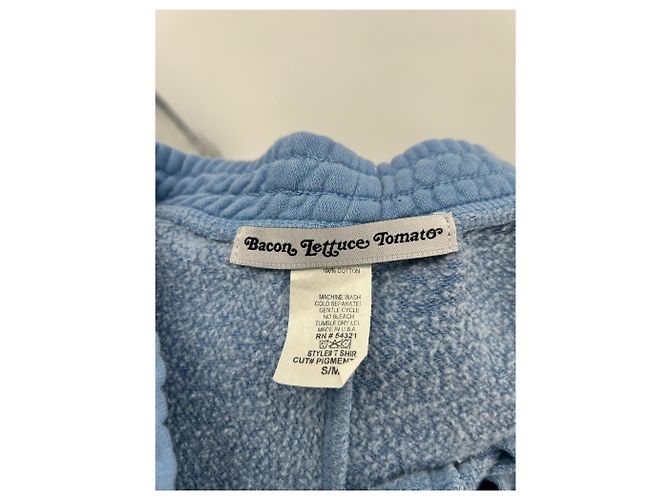 Autre Marque Pantalón de chándal azul de algodón - vista 3