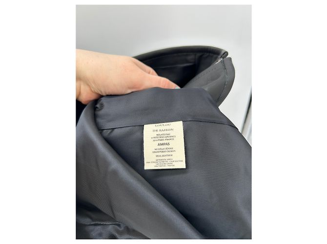 Autre Marque Schwarze Felllederjacke - Ansicht 6