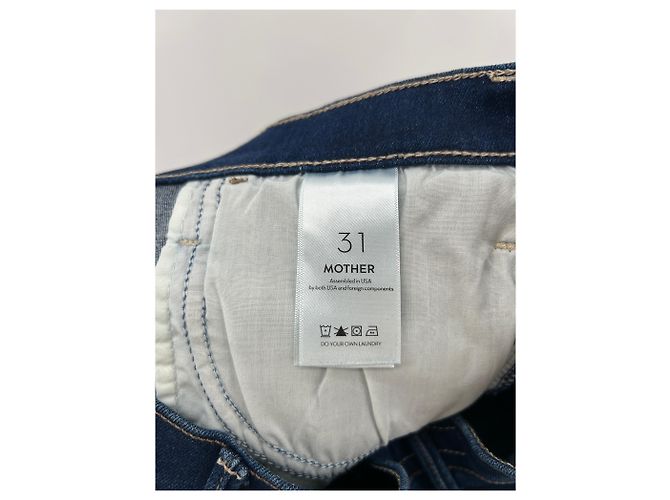 Vaqueros Mother de algodón azul talla 31 - vista 5