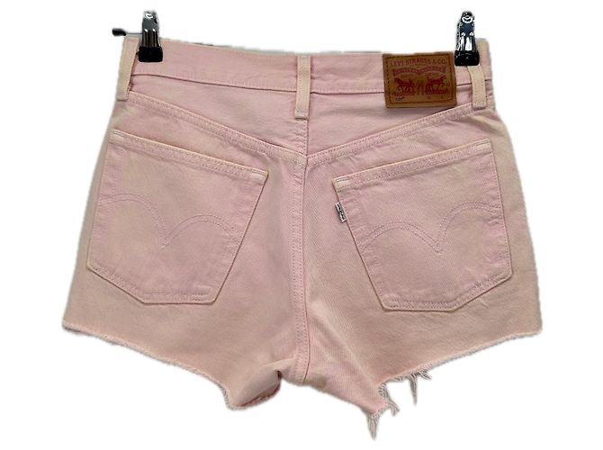 Short in denim rosa Levi's - vista 2
