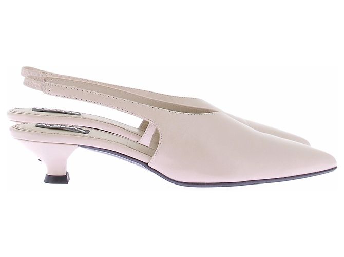 Autre Marque ALOHAS Lederabsätze in Creme Größe 38 Beige - Ansicht 2