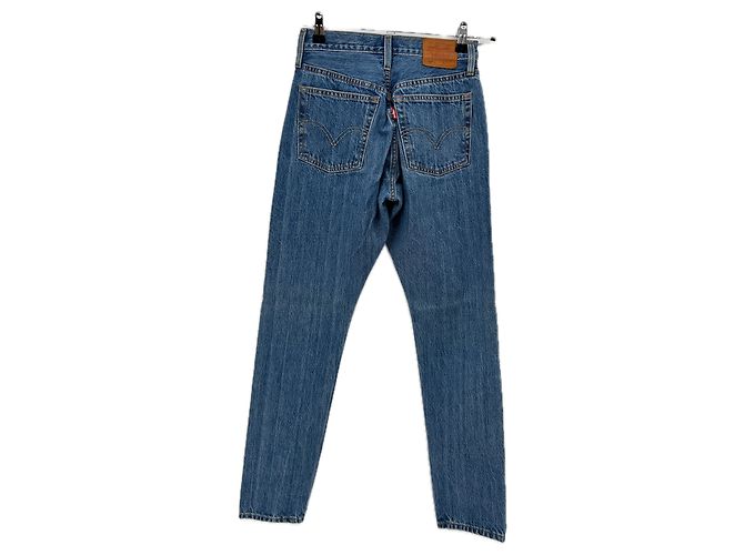 Jeans skinny Levi's 501 S azul de algodón - vista 2