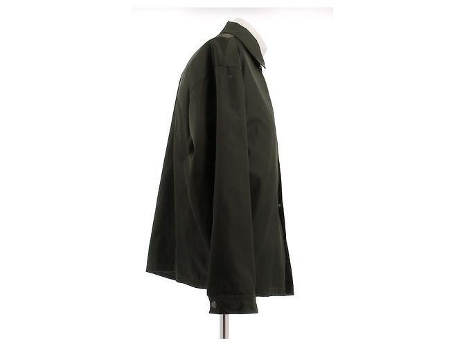 Prada Nylonjacke Khaki - Ansicht 3