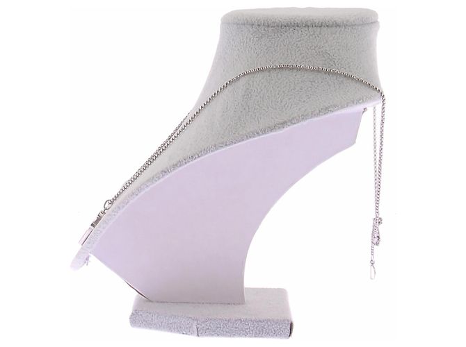 Collana Dior a Ferro di Cavallo Argentata Metallo Argento - vista 4