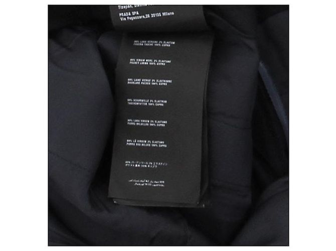 Prada Marineblauer Anzughose - Ansicht 6