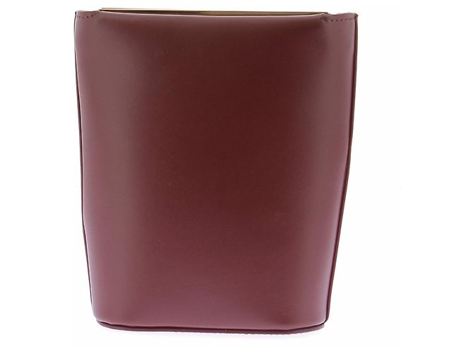 Autre Marque Mini bolso burdeos de cuero - vista 2