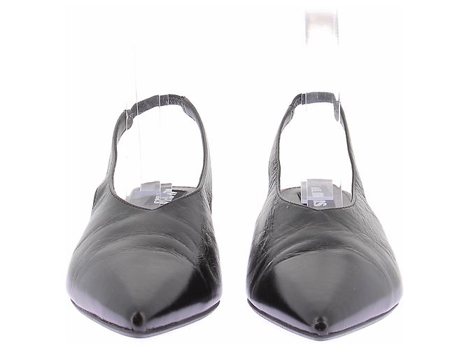 Autre Marque ALOHAS Lederabsätze Schwarz 38 - Ansicht 4