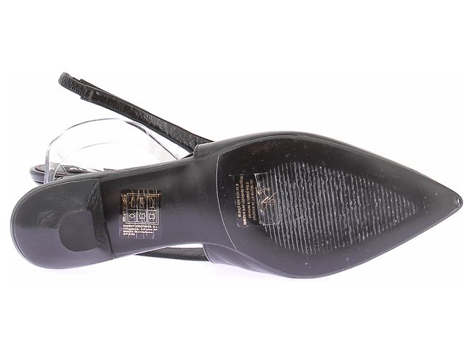 Autre Marque ALOHAS Lederabsätze Schwarz 38 - Ansicht 7