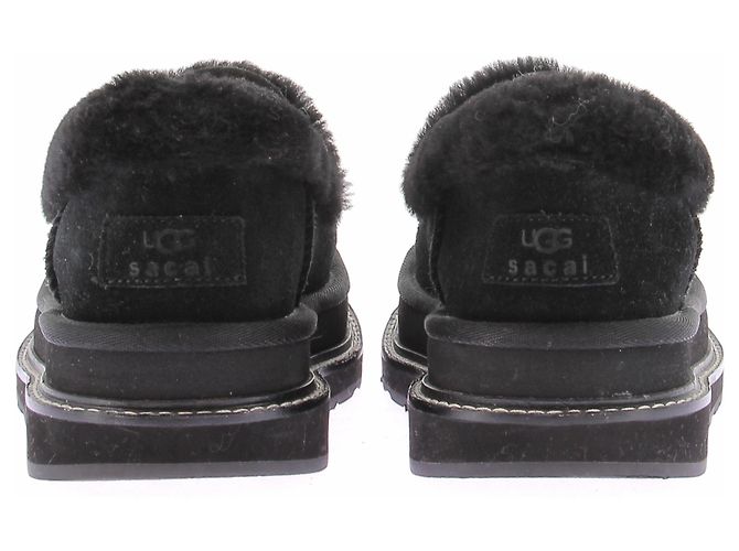 Sacai Mocassins à plateformes noirs Black - view 5