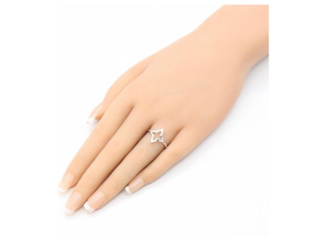 Louis Vuitton Blossom Diamant Ring - Weißgold () Damen Silber/Klar - Ansicht 8