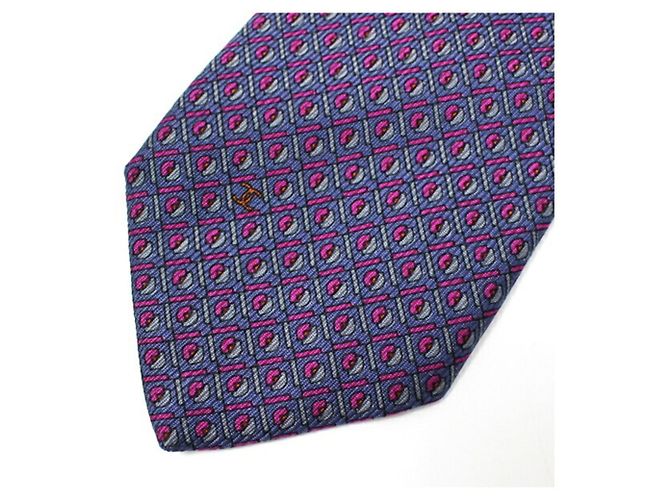 Chanel Silk Blue Ties - view 4
