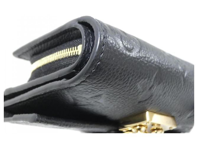 Portafoglio Metis Compact Monogram Empreinte Louis Vuitton Nero - vista 3