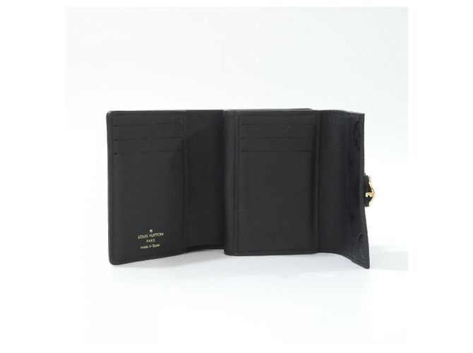 Portafoglio Metis Compact Monogram Empreinte Louis Vuitton Nero - vista 5