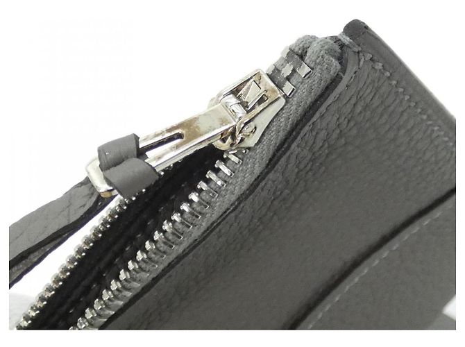 Cartera Duo Dogon de Hermès Castaño - vista 10