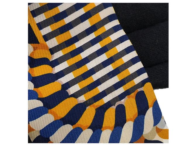 Cachecol Hermès twilly epaulettes de gala em seda para mulheres Multicor - vista 8