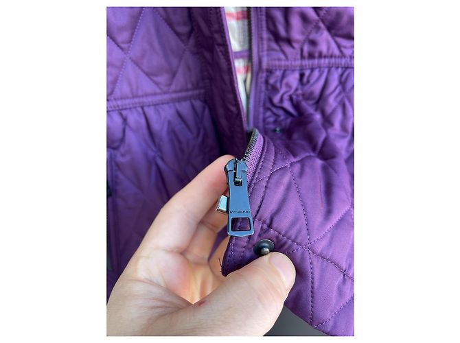 Chaqueta acolchada Burberry Brit Púrpura - vista 12