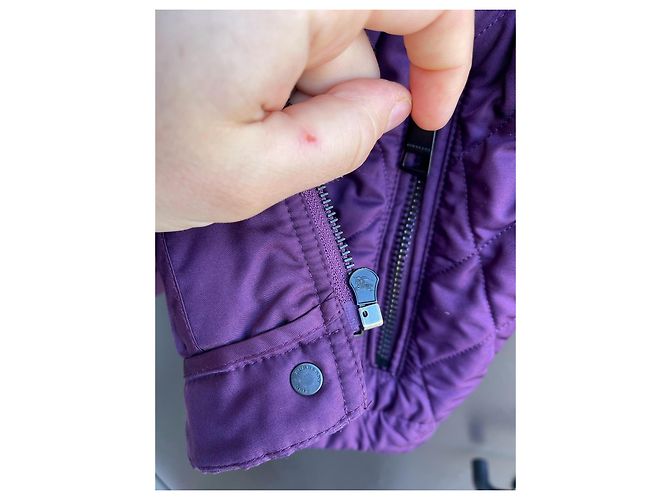 Chaqueta acolchada Burberry Brit Púrpura - vista 13