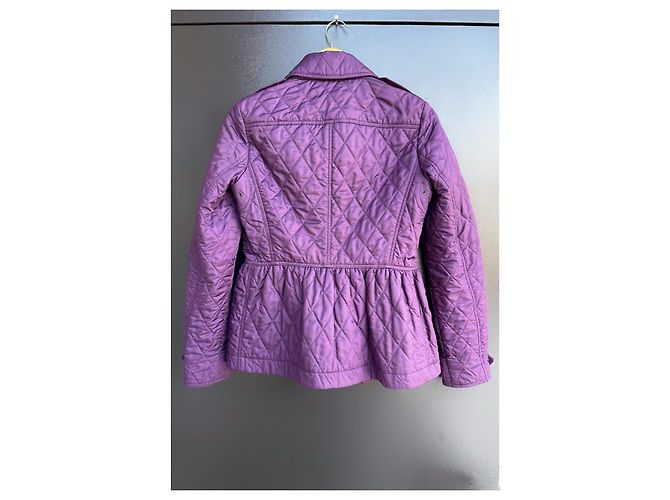 Chaqueta acolchada Burberry Brit Púrpura - vista 18