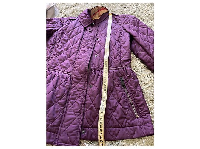 Chaqueta acolchada Burberry Brit Púrpura - vista 19