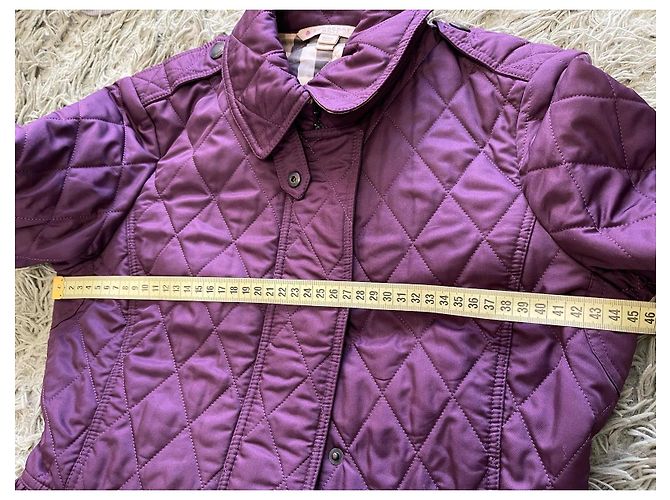 Chaqueta acolchada Burberry Brit Púrpura - vista 20