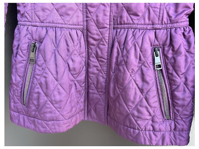 Chaqueta acolchada Burberry Brit Púrpura - vista 4