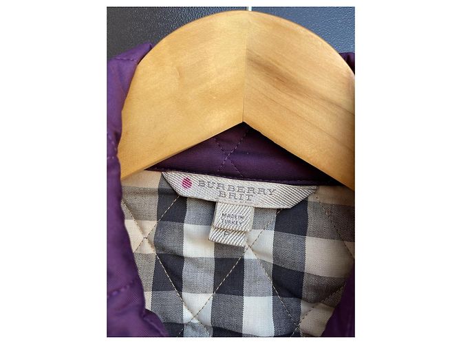 Chaqueta acolchada Burberry Brit Púrpura - vista 8